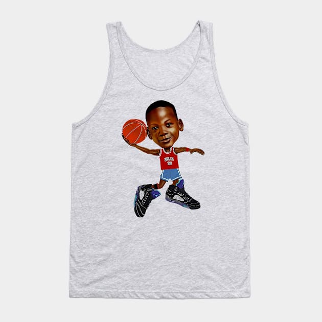 BASKETBALLART -  YOUNG GOAT DUNK Tank Top by JORDAN-ART23